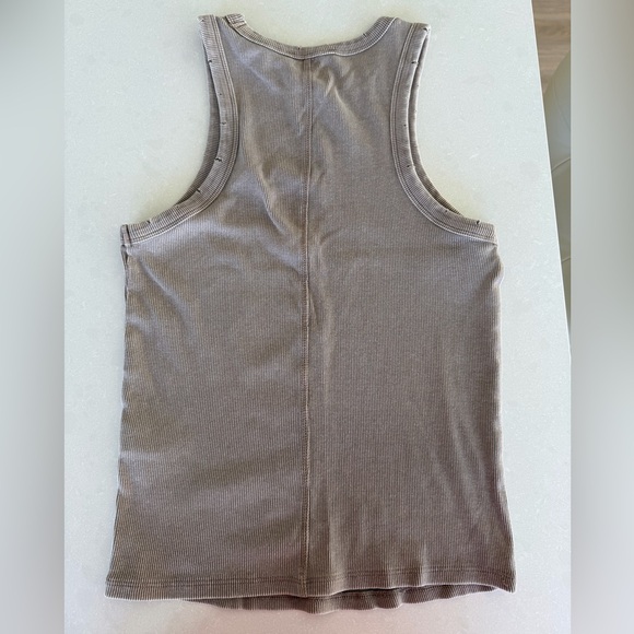 ZARA Washed Rib Tank Top - Picture 4 of 6